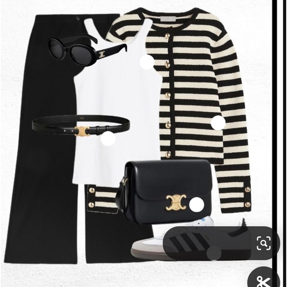 Striped jacket - Picture 2 of 15